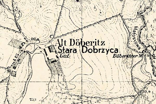Map of Alt Dberitz